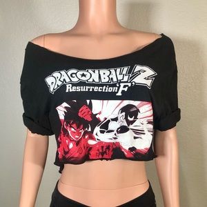 Dragonball-Z Cropped top
